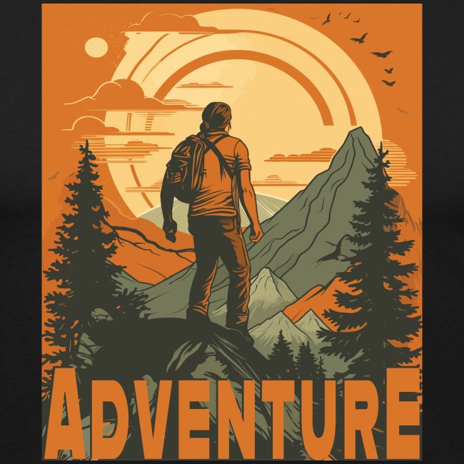 erlebe-die-freude-am-wandern-mit-unserem-retro-inspirierten-design-eine-stilisierte-illustration-zeigt-einen-bergsteiger-der-einen-berg-erklimmt