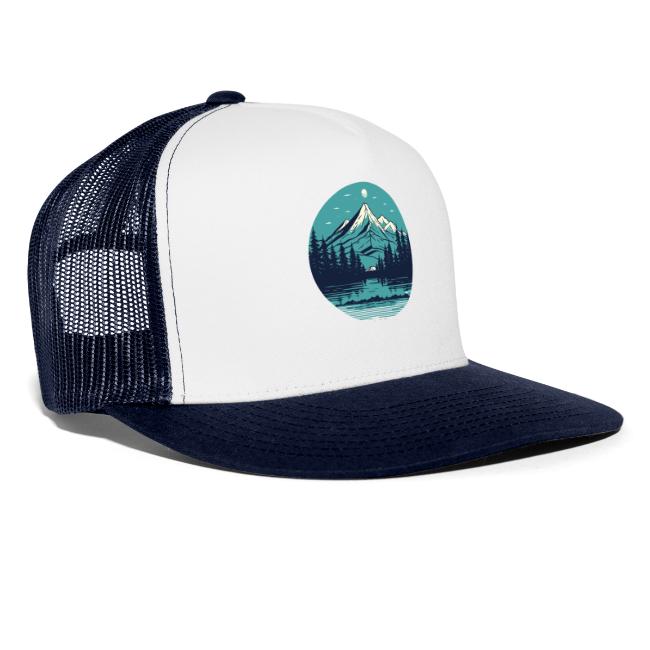 trucker-cap-einfaches-und-stilvolles-design-das-die-ruhe-eines-bergsees-hervorhebt-nur-fuer-echte-naturliebhaber-illustration