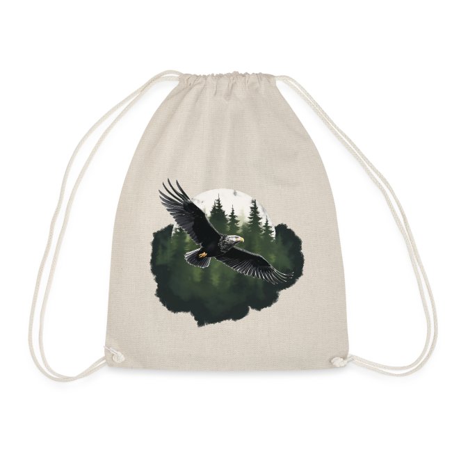 turnbeutel-wildlife-inspirierte-adventure-design-zeigt-einen-adler-im-flug