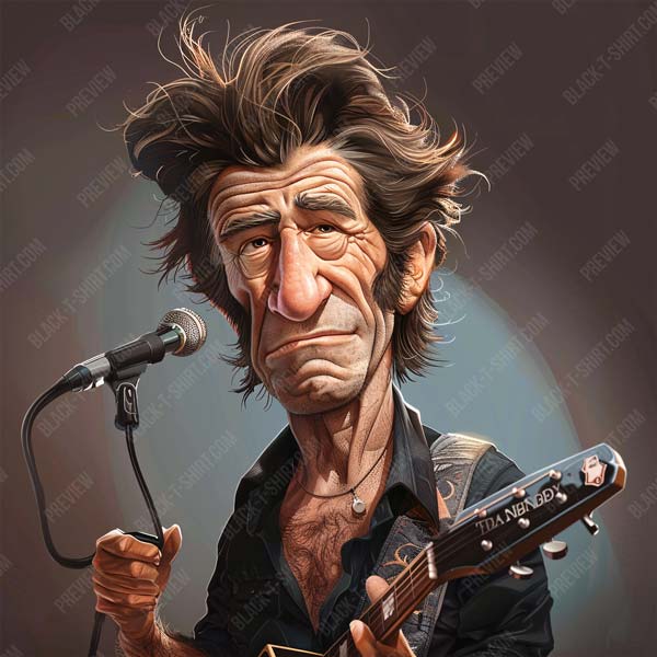 Karikatur von Peter Maffay