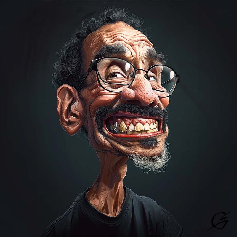 Commission caricatures Customer order funny