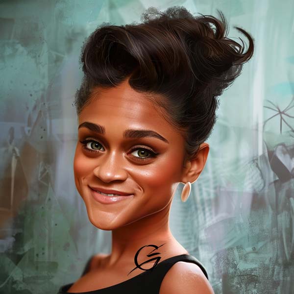 caricature Ariana DeBose