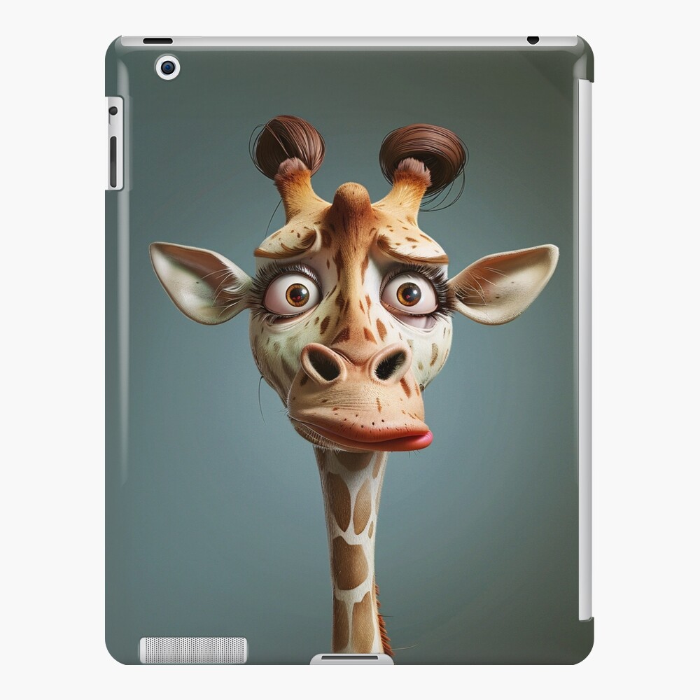 Caricature Perplex Giraffe