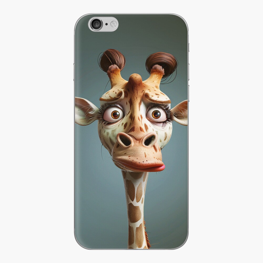 Caricature Perplex Giraffe