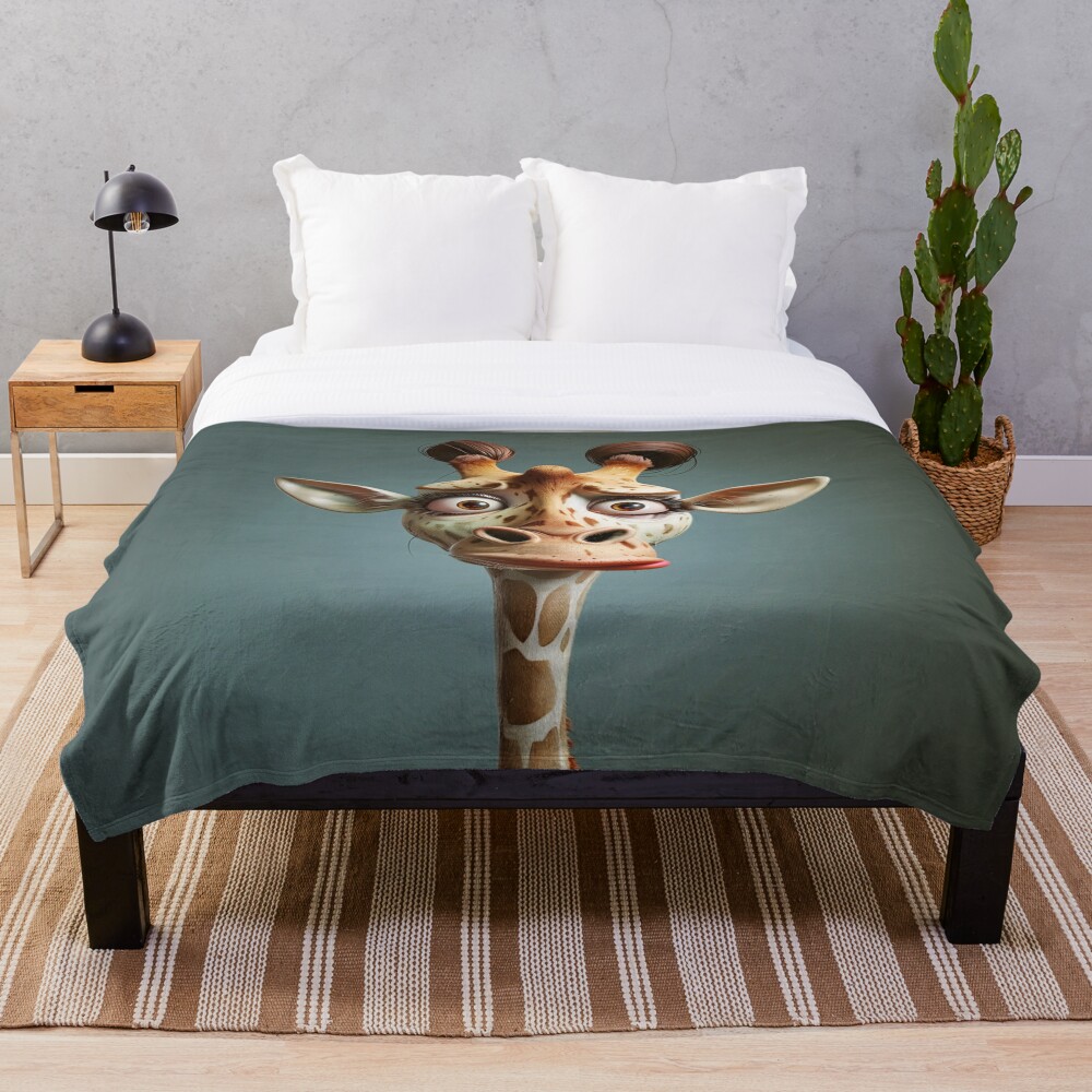 Caricature Perplex Giraffe